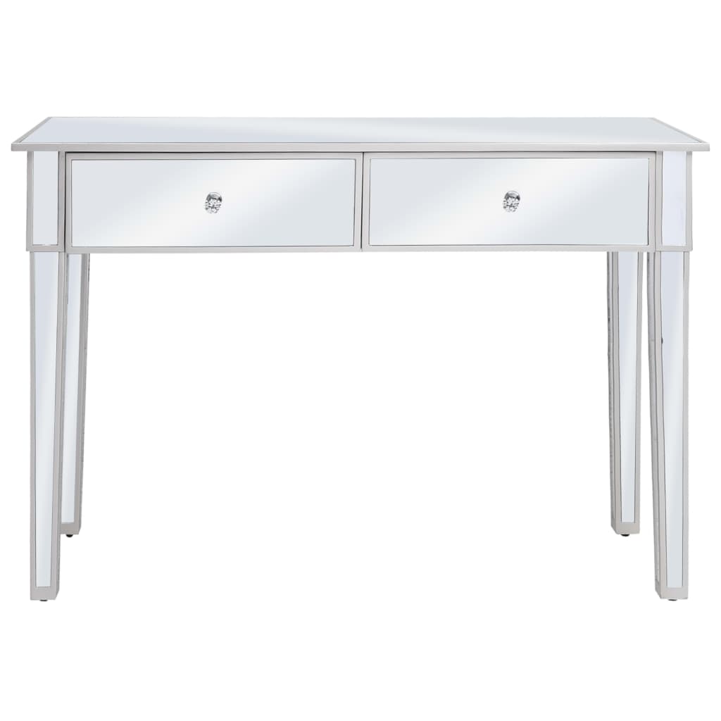 Avlastningsbord Konsollbord DIV. spegel MDF och glas 106,5x38x76,5 cm
