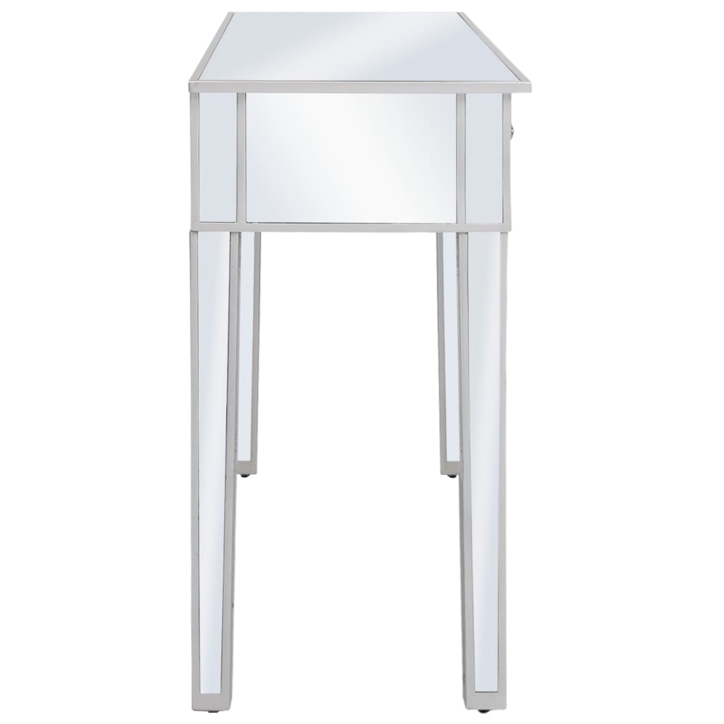 Avlastningsbord Konsollbord DIV. spegel MDF och glas 106,5x38x76,5 cm