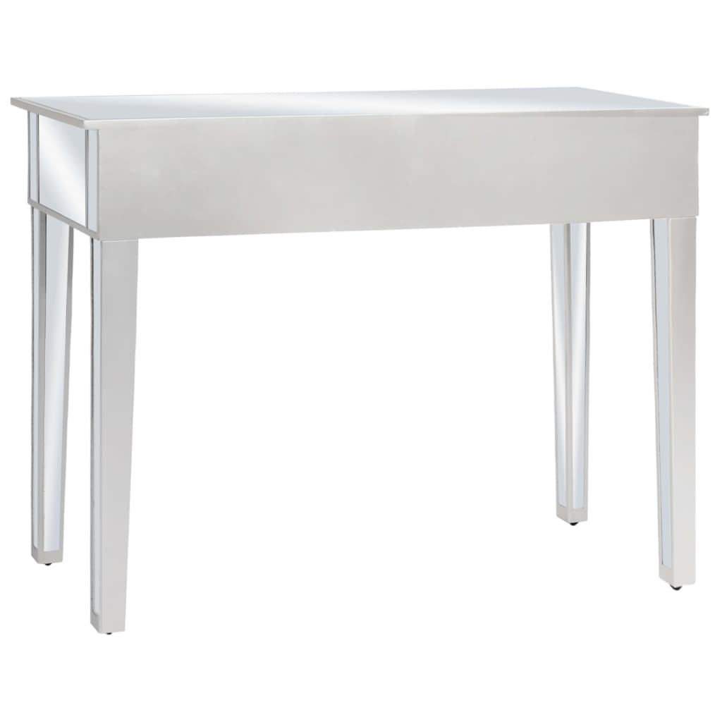 Avlastningsbord Konsollbord DIV. spegel MDF och glas 106,5x38x76,5 cm