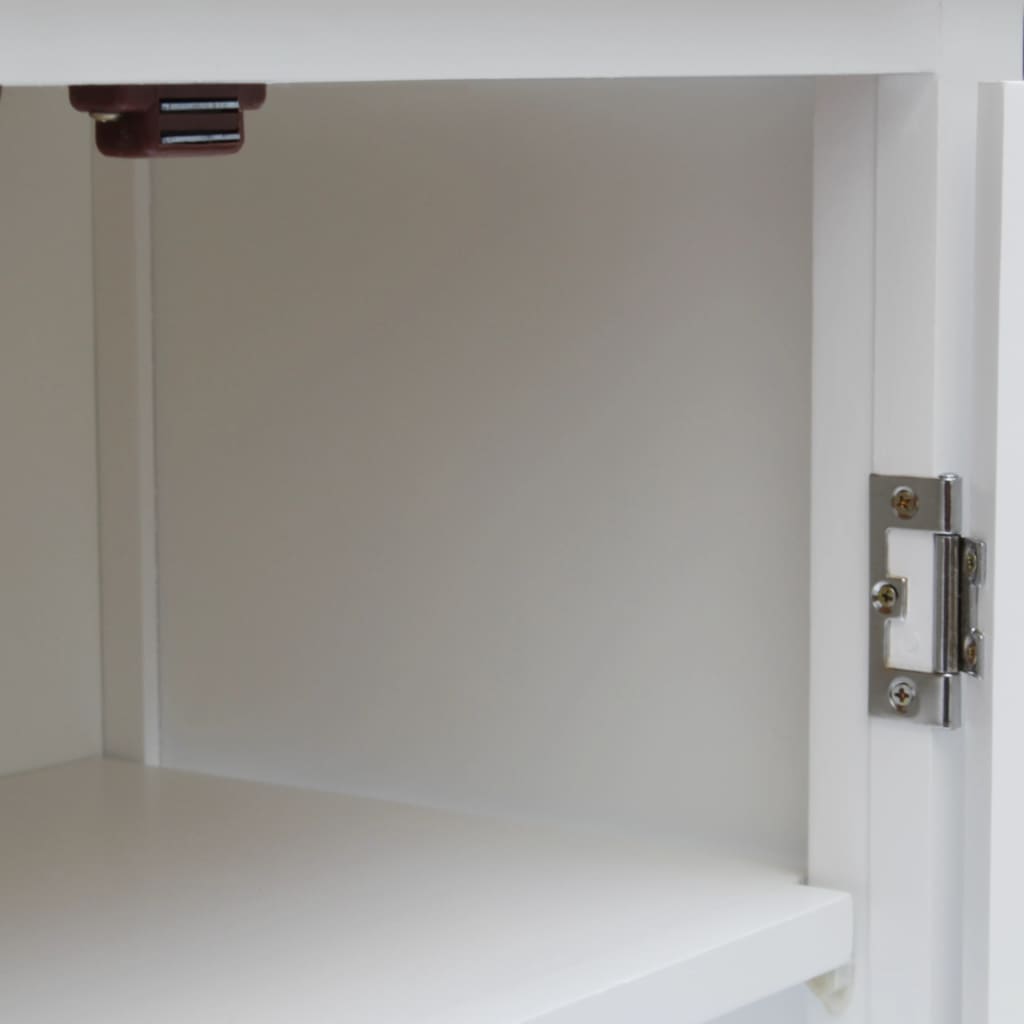 Skåp 70x35x75 cm massiv ek
