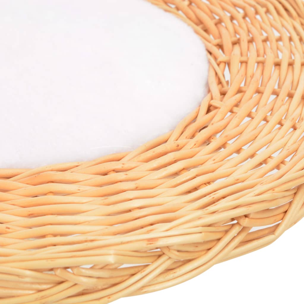 Kattmöbel Katträd med klöspelare i sisal & naturlig pil