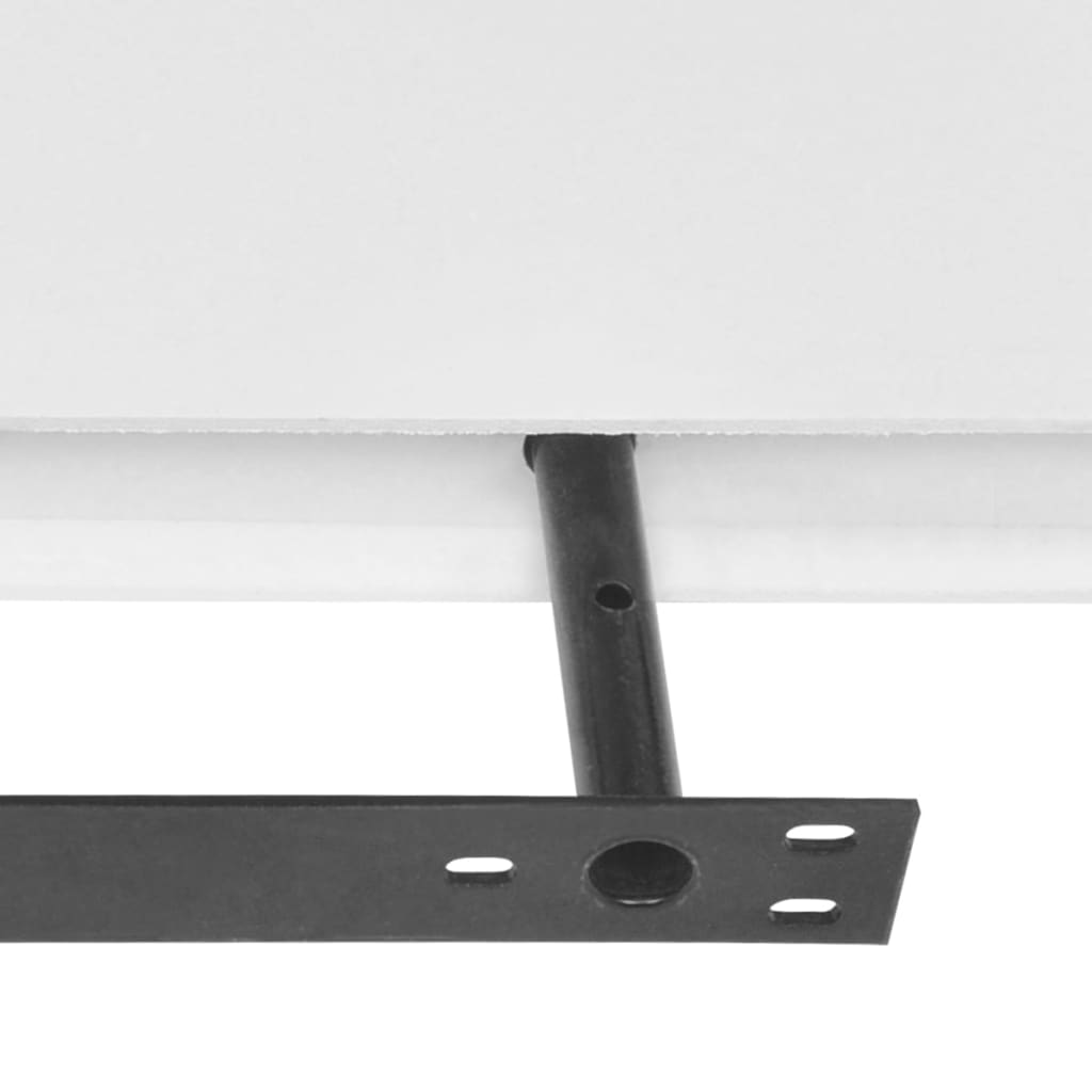 Vägghylla Vit 4 st 80 cm