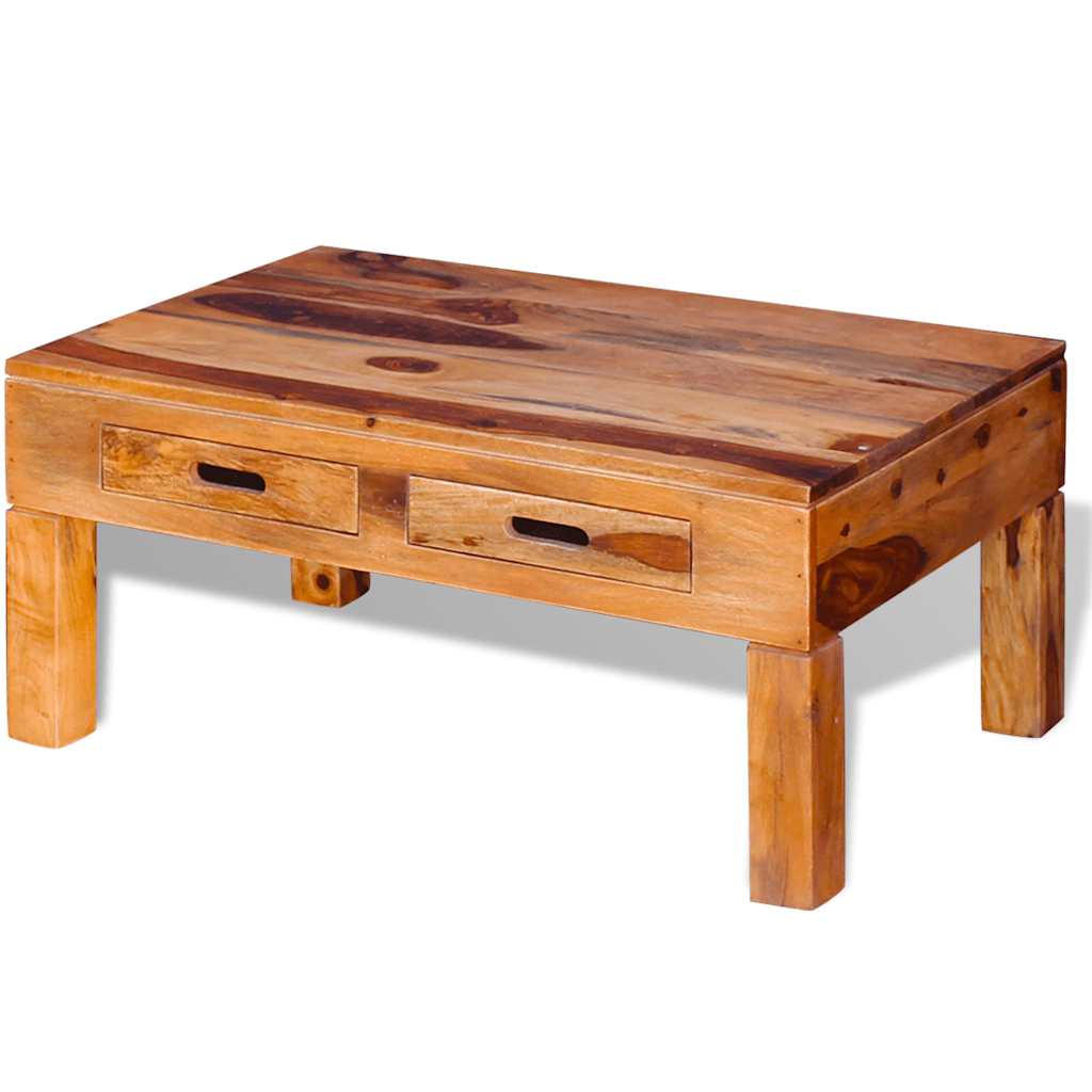 Soffbord Trä massivt sheshamträ