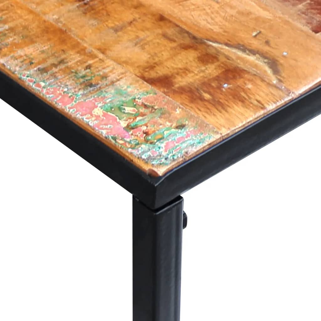Avlastningsbord Konsollbord Trä massivt återvunnet Trä 110x35x76 cm