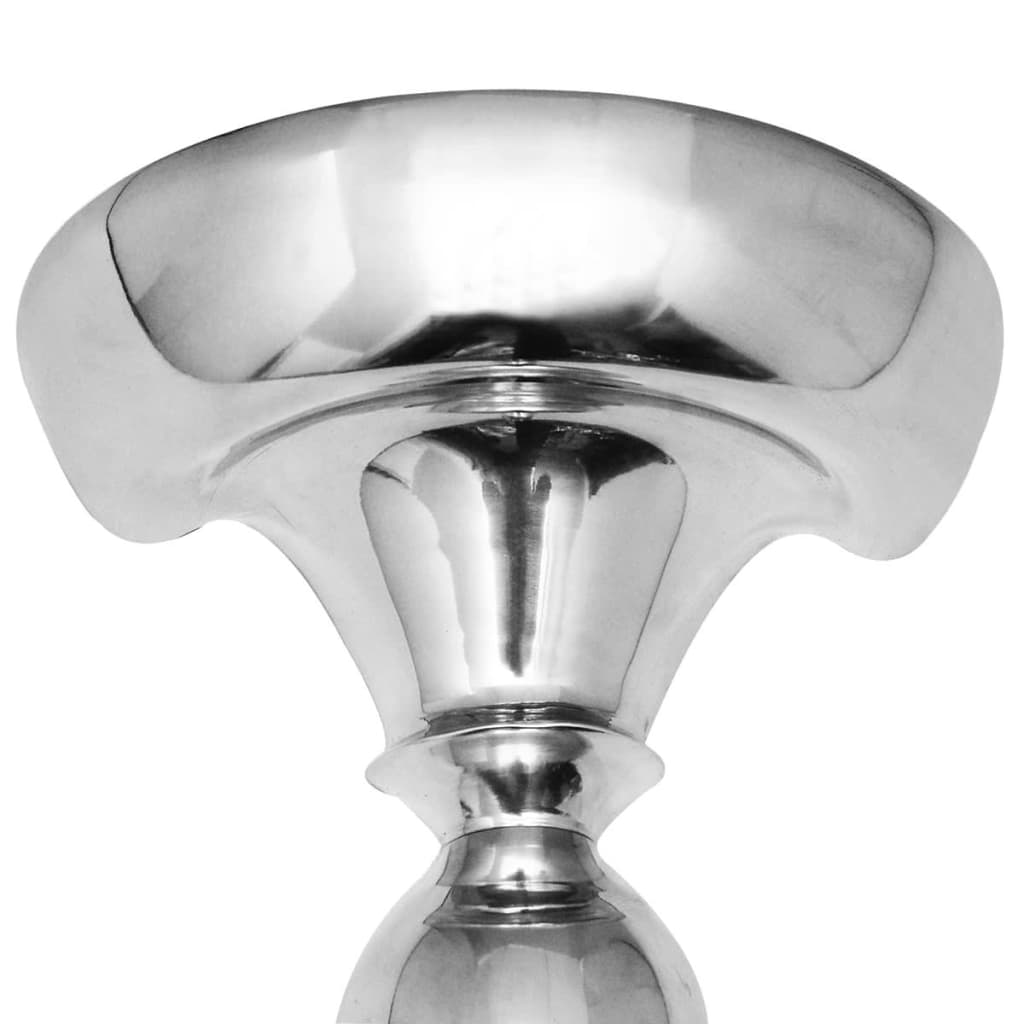 Vägghylla DIV. hylla/konsolbord aluminium silver 35x17x81 cm