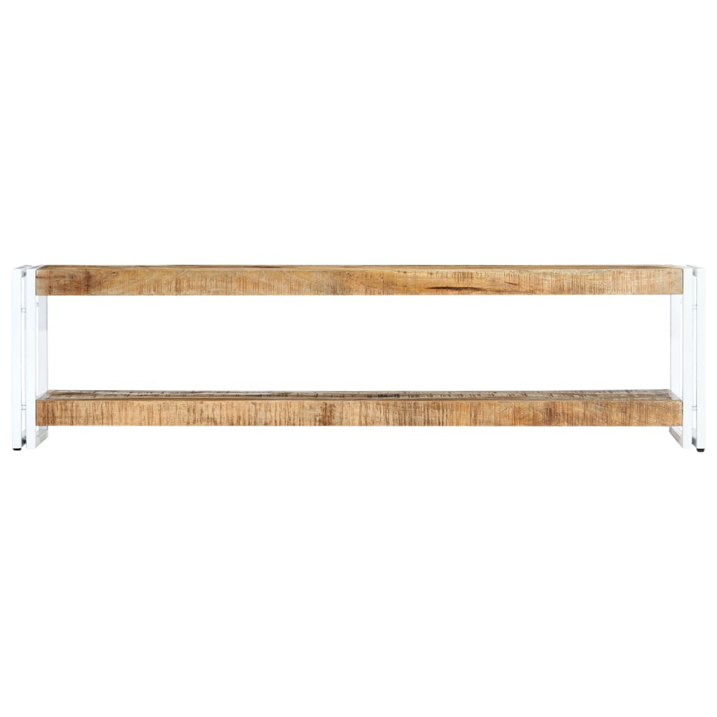 TV-bänk 150x30x40 cm massivt mangoträ
