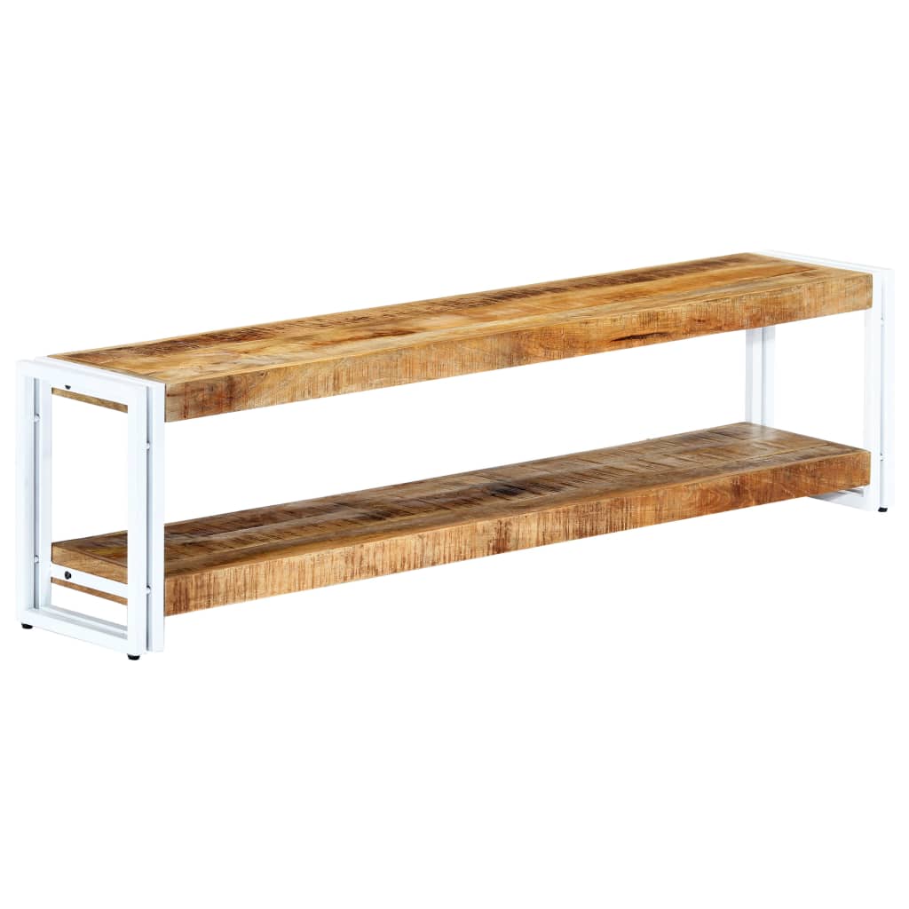 TV-bänk 150x30x40 cm massivt mangoträ