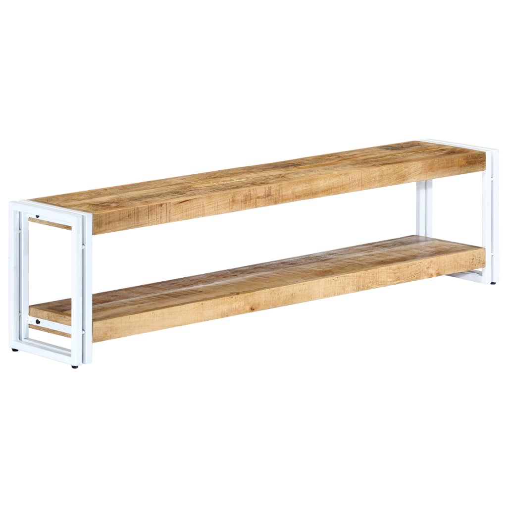 TV-bänk 150x30x40 cm massivt mangoträ