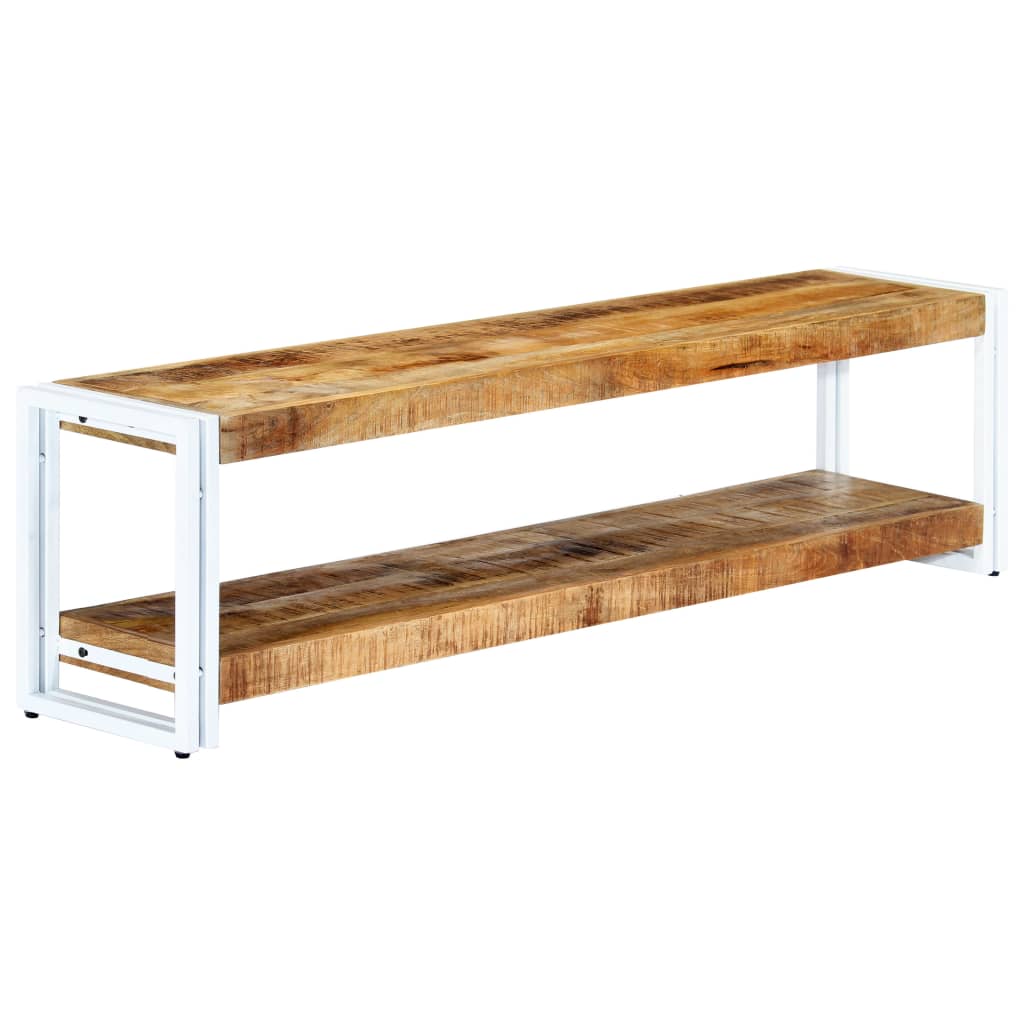 TV-bänk 150x30x40 cm massivt mangoträ