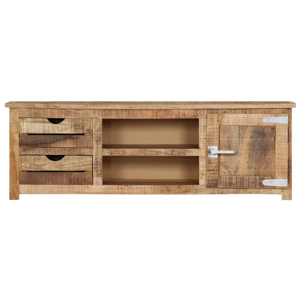 TV-bänk 120x30x40 cm massivt mangoträ