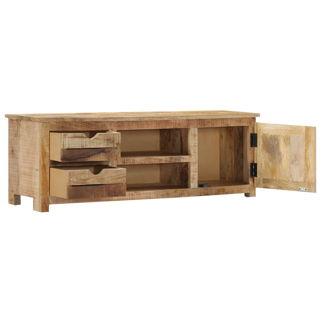 TV-bänk 120x30x40 cm massivt mangoträ