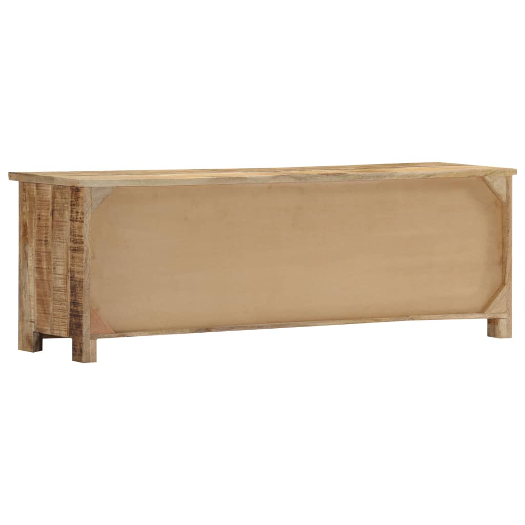 TV-bänk 120x30x40 cm massivt mangoträ