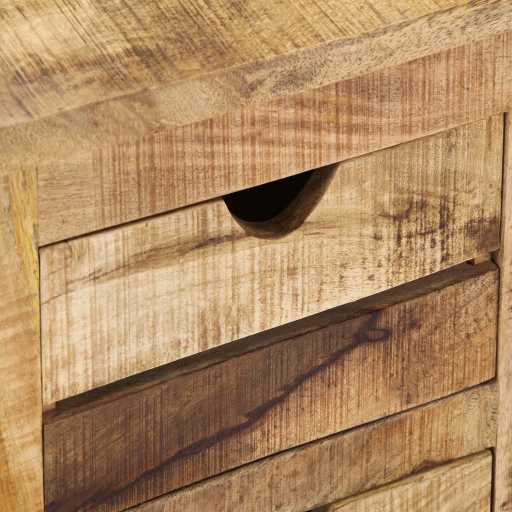 TV-bänk 120x30x40 cm massivt mangoträ