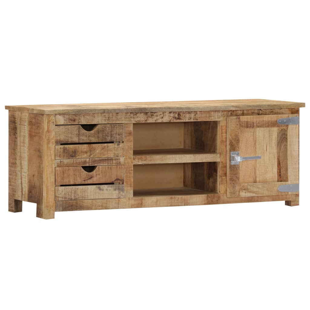 TV-bänk 120x30x40 cm massivt mangoträ