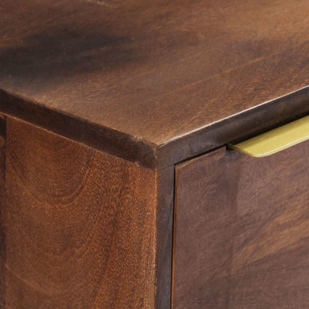 Skänk Trä med 6 lådor 175x40x82 cm massivt mangoträ