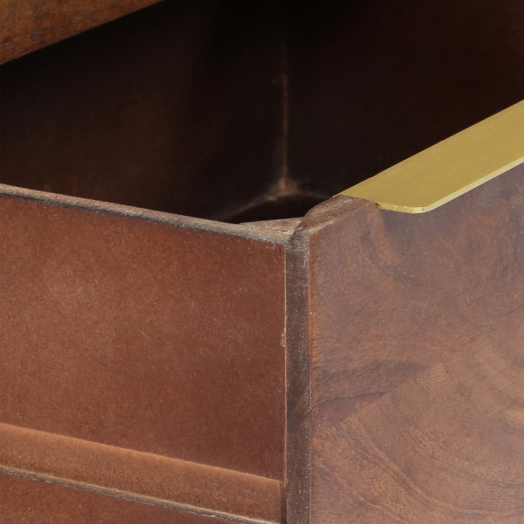 Skänk Trä med 6 lådor 175x40x82 cm massivt mangoträ