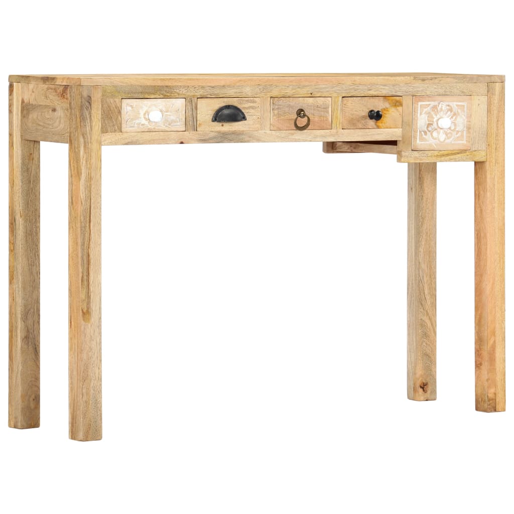 Avlastningsbord Konsollbord Trä 110x30x75 cm massivt mangoträ