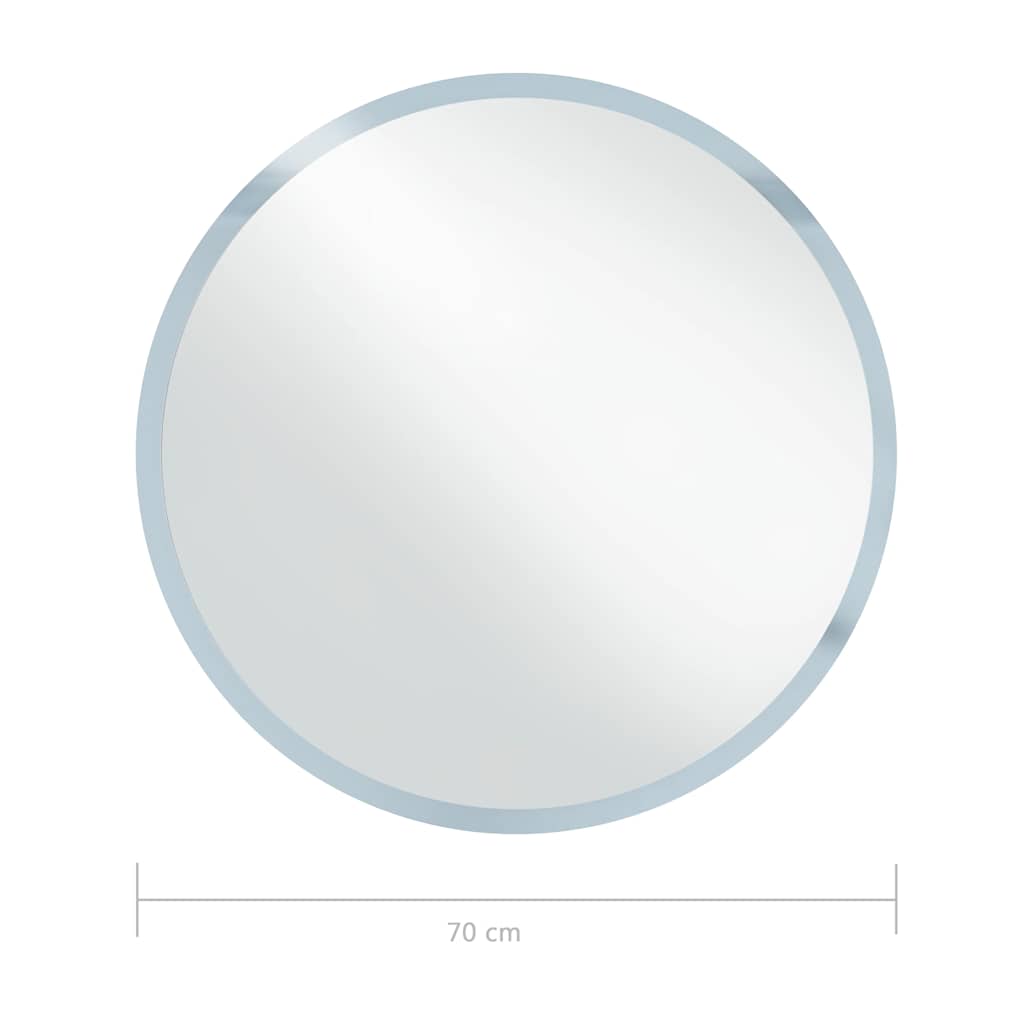 Badrumsspegel LED 70 cm