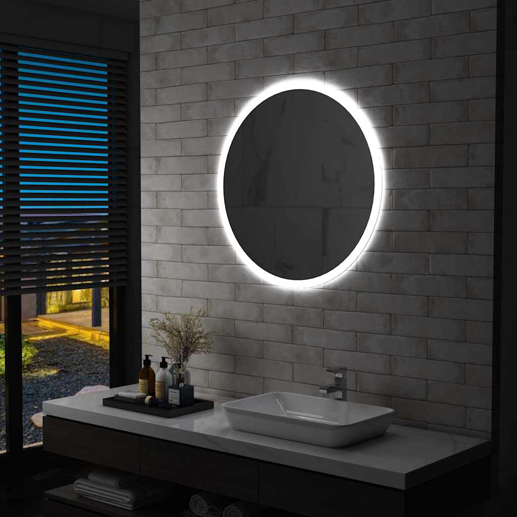 Badrumsspegel LED 80 cm