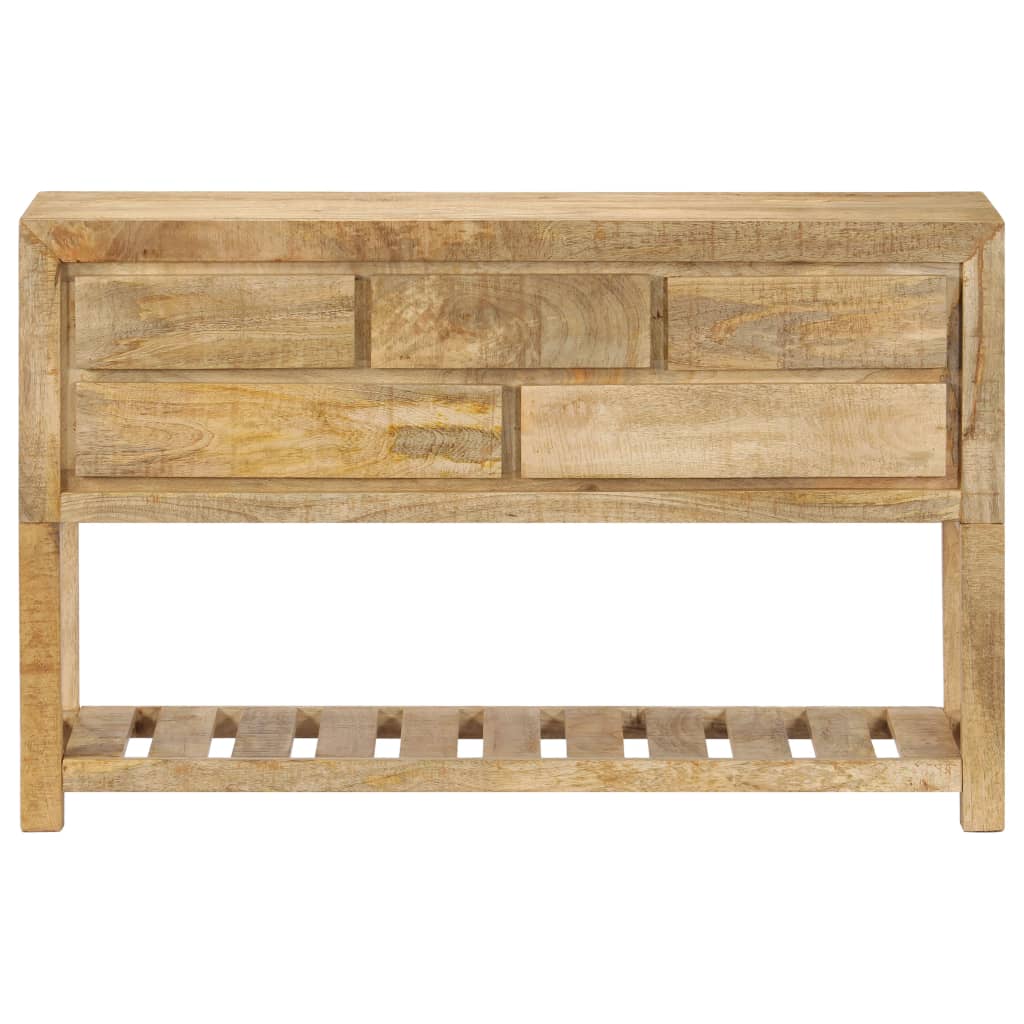Avlastningsbord Konsollbord Trä 120x30x75 cm massivt mangoträ