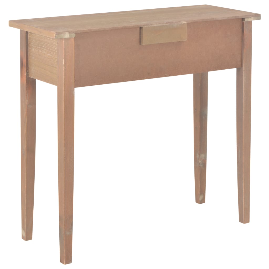 Avlastningsbord Konsollbord Brun 79x30x74 cm trä