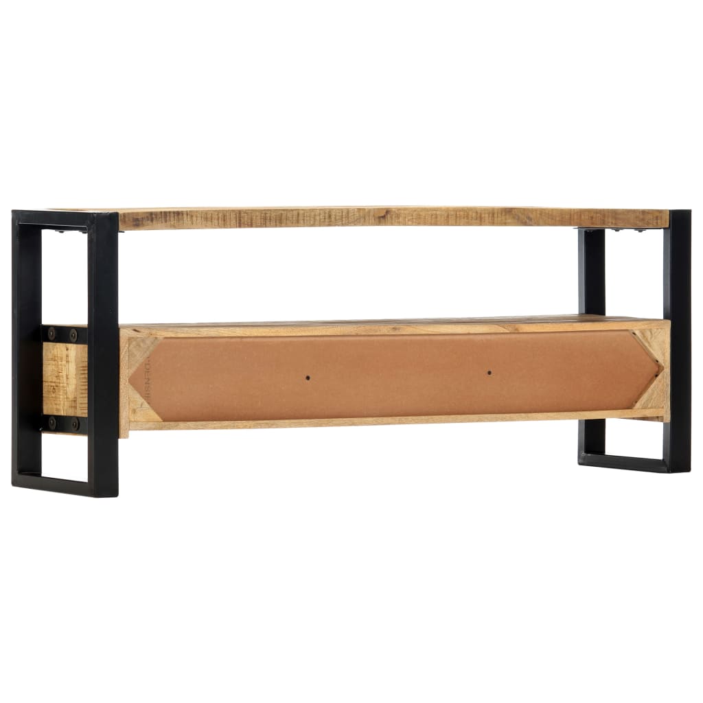 TV-bänk 130x30x50 cm massivt mangoträ