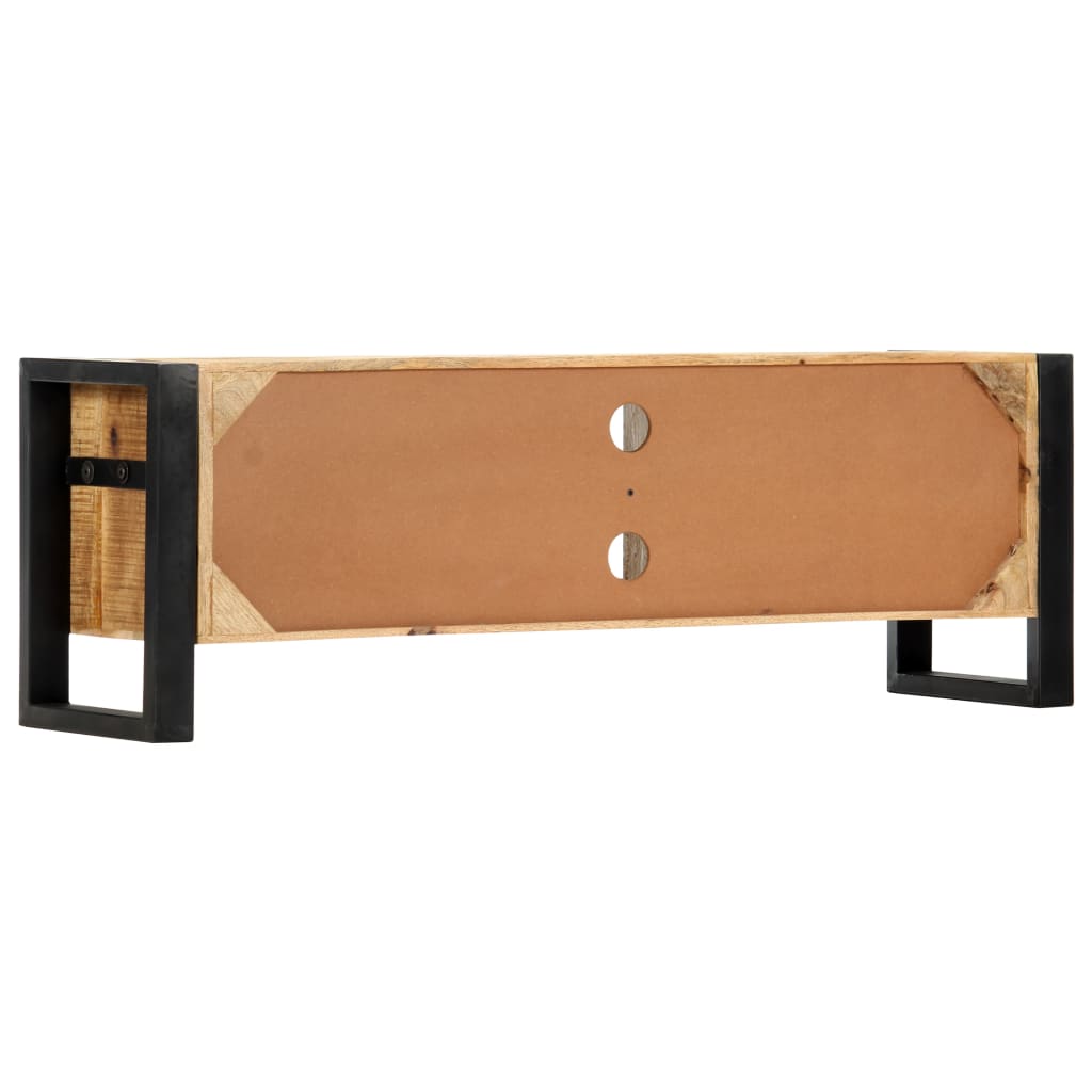 TV-bänk 120x30x40 cm massivt mangoträ
