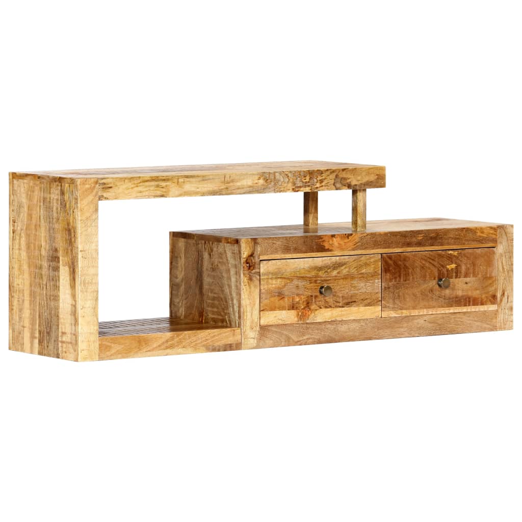 TV-bänk 120x30x40 cm massivt mangoträ