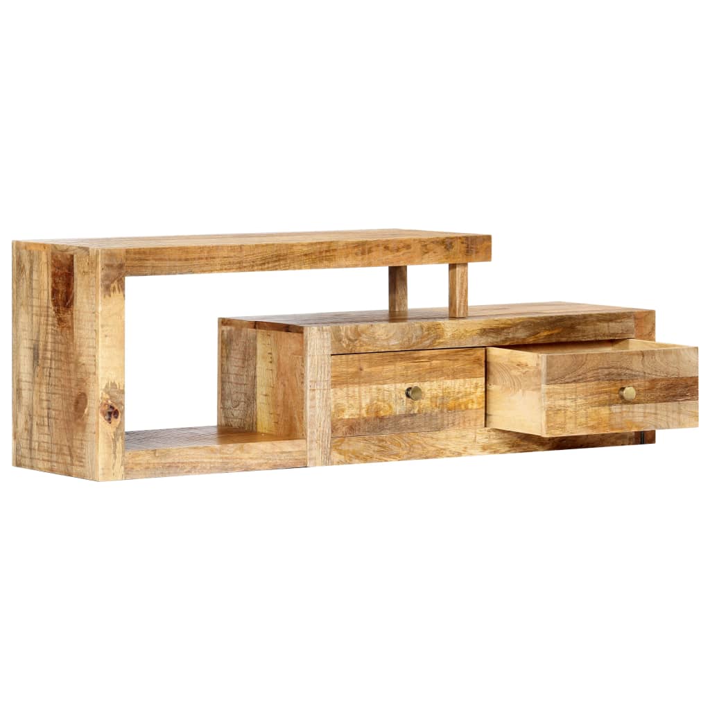 TV-bänk 120x30x40 cm massivt mangoträ