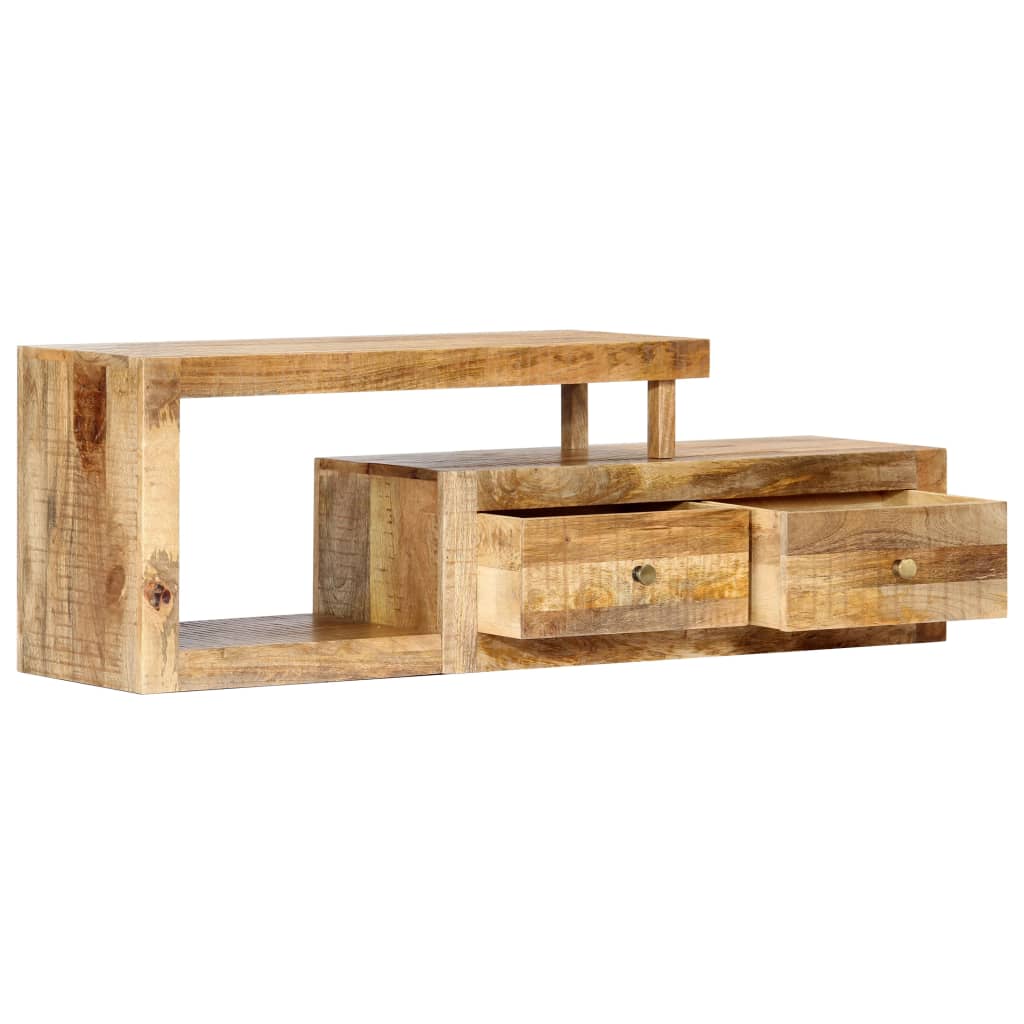 TV-bänk 120x30x40 cm massivt mangoträ