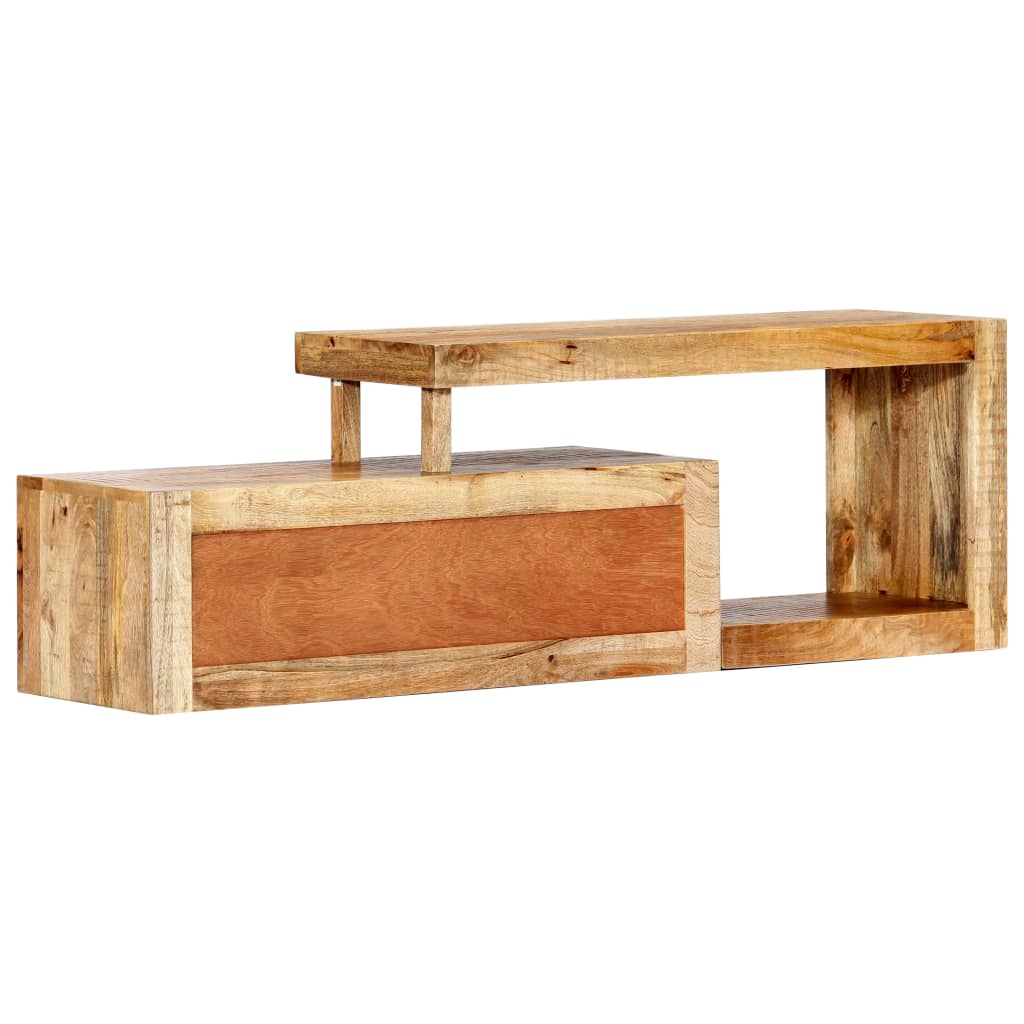 TV-bänk 120x30x40 cm massivt mangoträ
