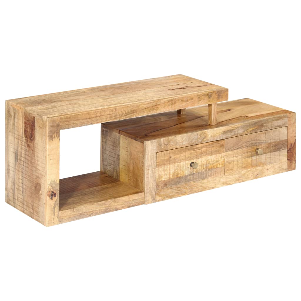 TV-bänk 120x30x40 cm massivt mangoträ