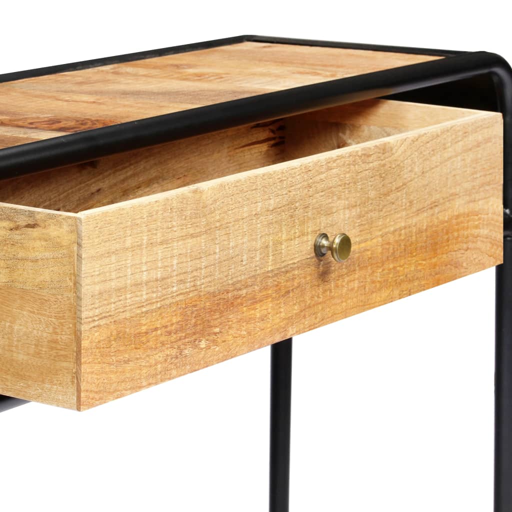 Avlastningsbord Konsollbord Trä 118x30x75 cm massivt mangoträ