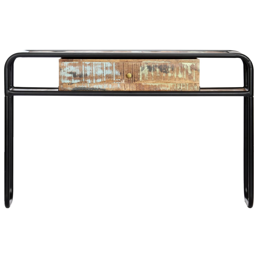 Avlastningsbord Konsollbord Trä 118x30x75 cm massivt återvunnet trä