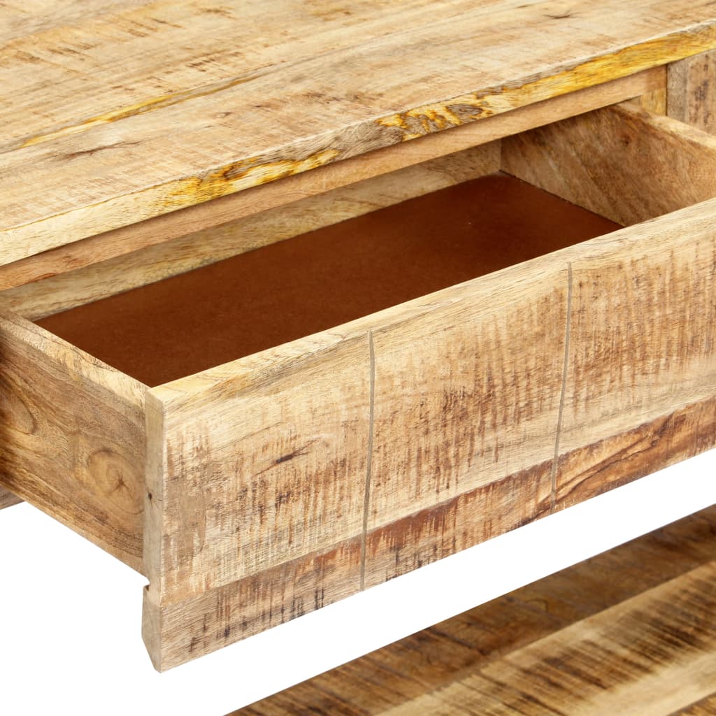 Avlastningsbord Konsollbord Trä 120x35x75 cm massivt mangoträ