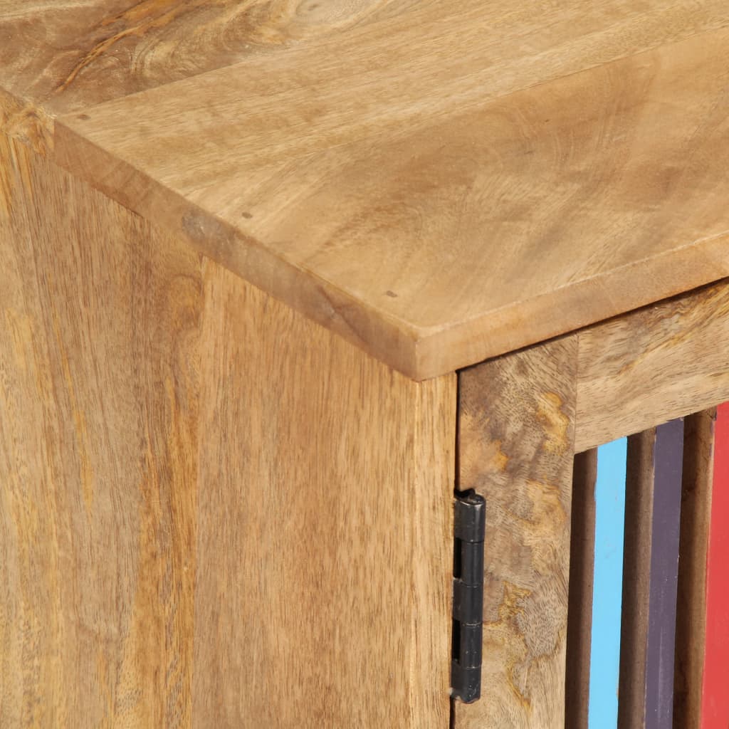 TV-bänk 120x30x40 cm massivt mangoträ