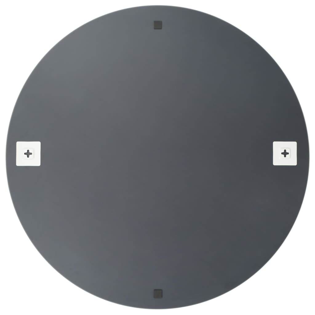Väggspegel utan ram rund 80 cm glas