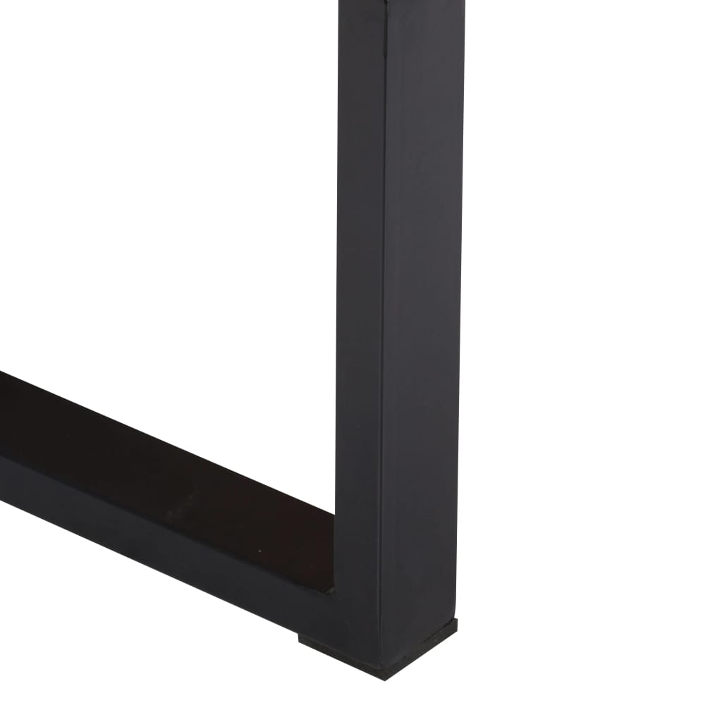 Soffbord Trä kassettband 100x52x45 cm massivt mangoträ