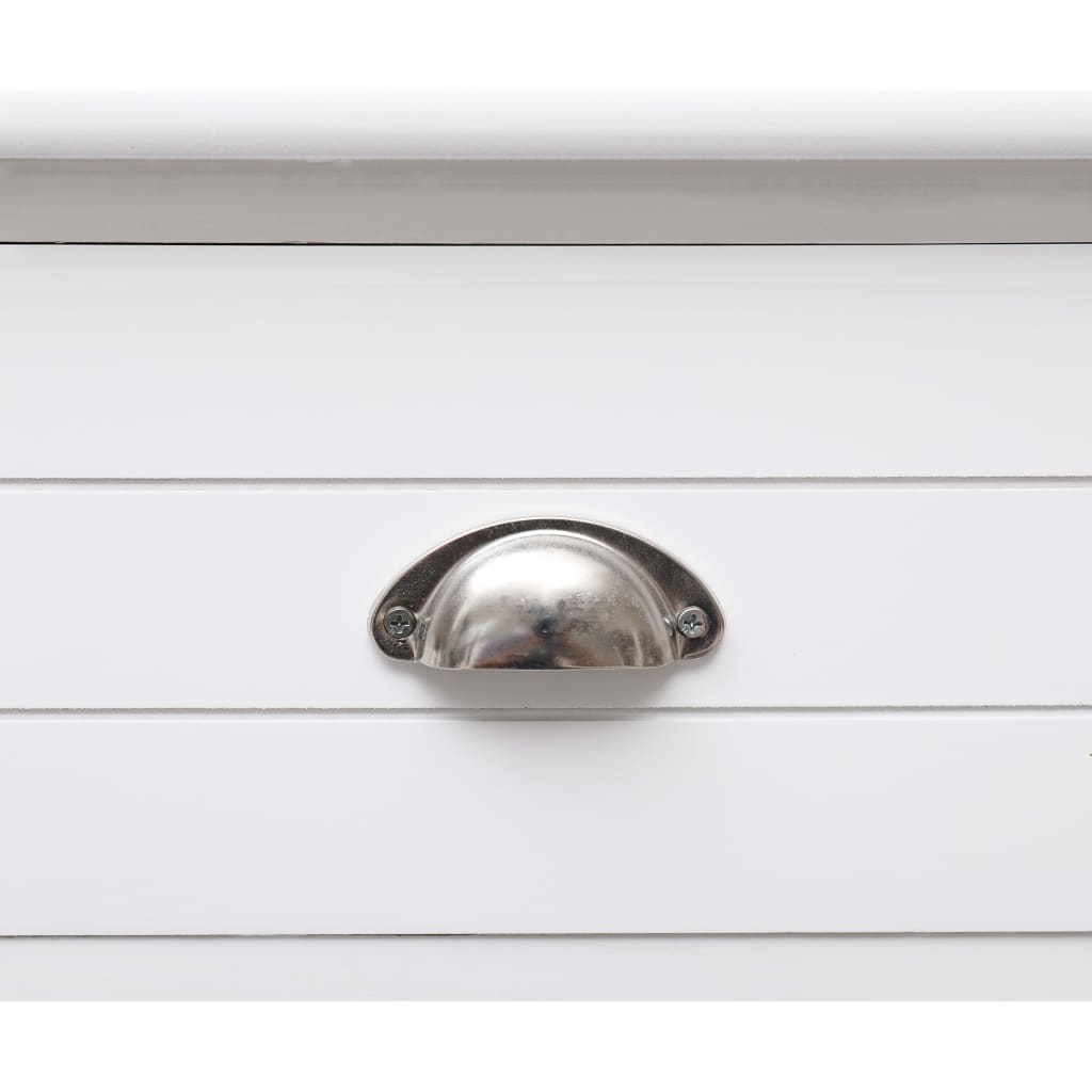 Skänk Vit 115x30x76 cm trä