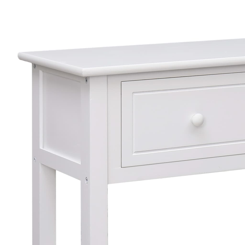 Skänk Vit 115x30x76 cm trä