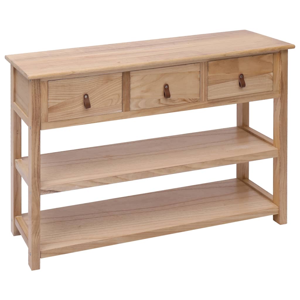 Skänk Trä naturlig 115x30x76 cm trä