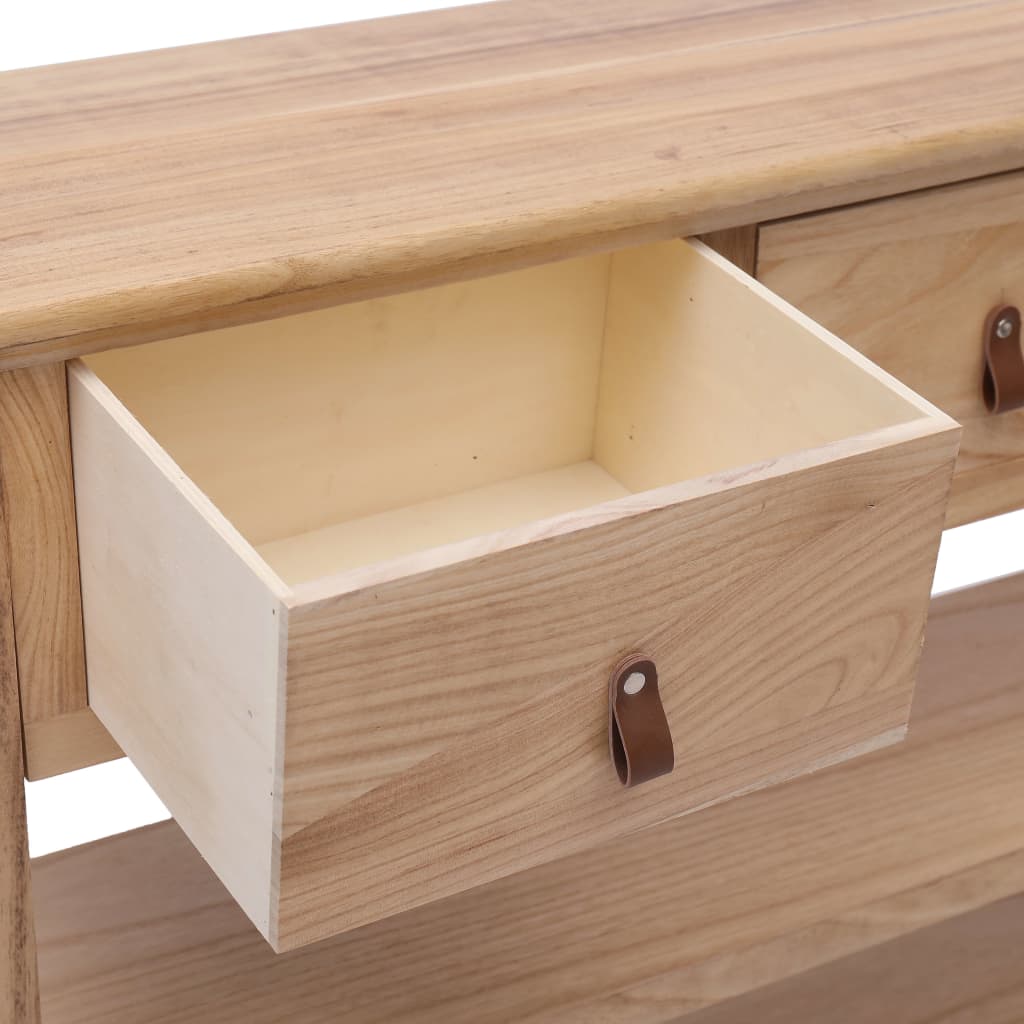 Skänk Trä naturlig 115x30x76 cm trä