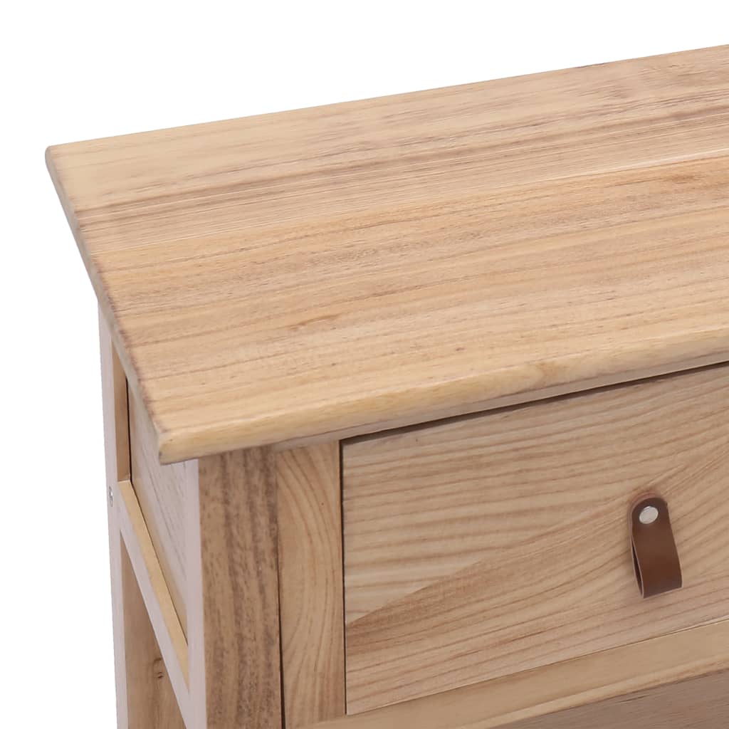Skänk Trä naturlig 115x30x76 cm trä