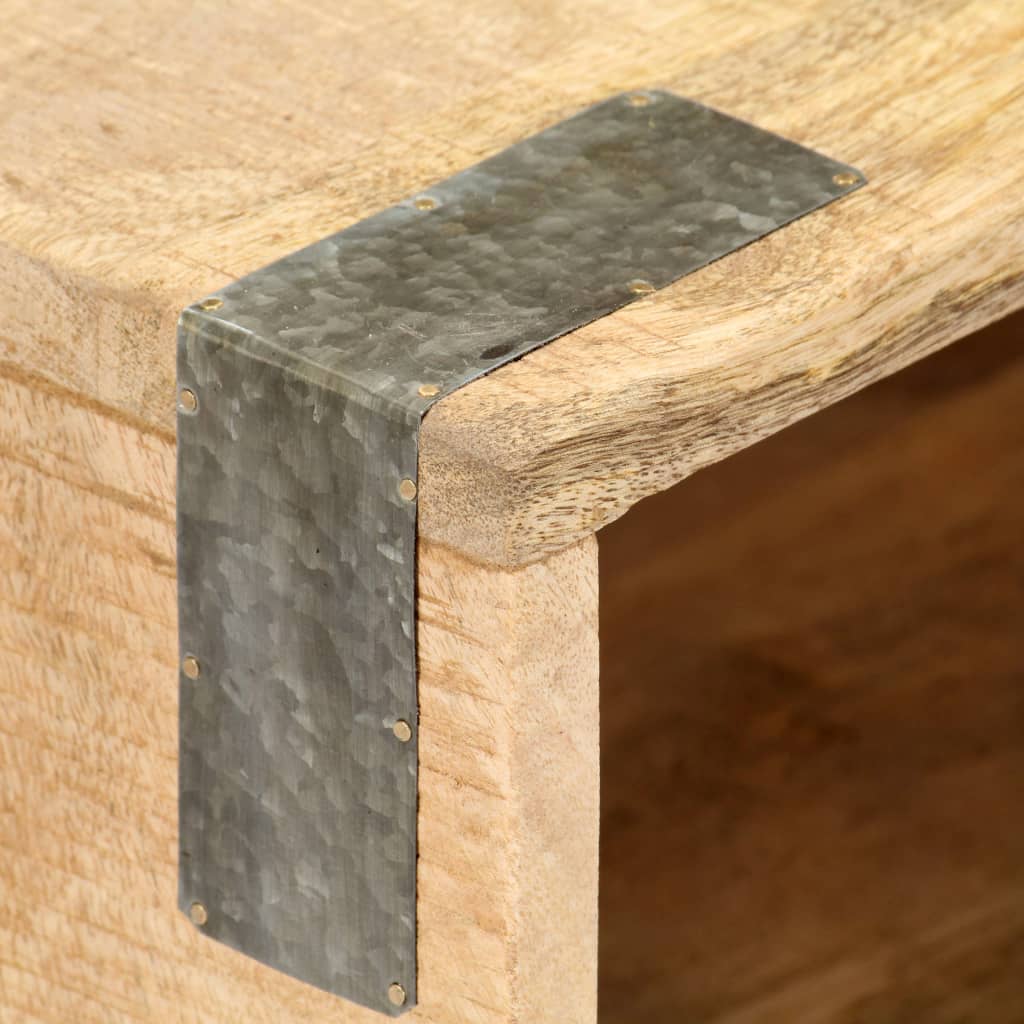 Sängbord Nattduksbord Trä 40x30x52 cm massivt robust mangoträ