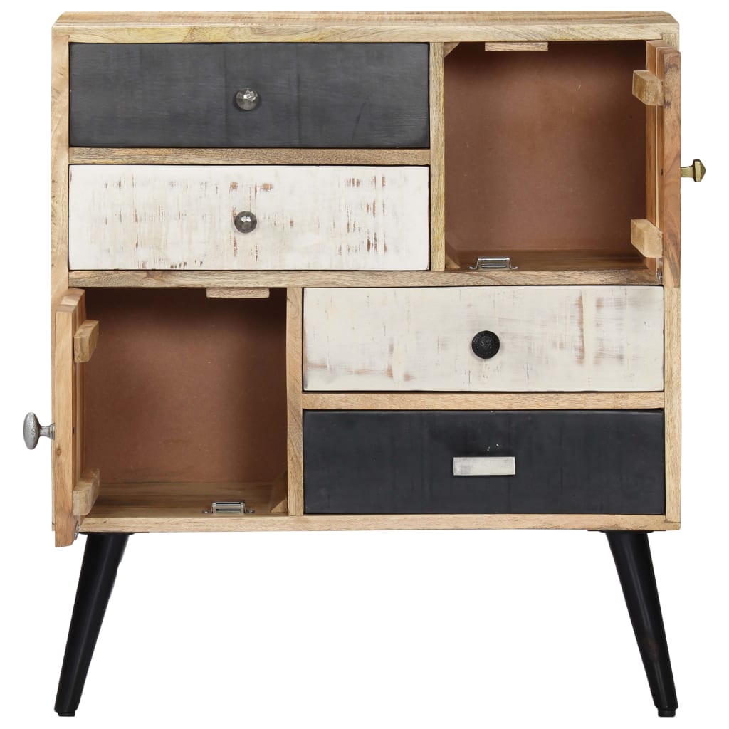 Skänk Trä 70x30x78 cm massivt mangoträ