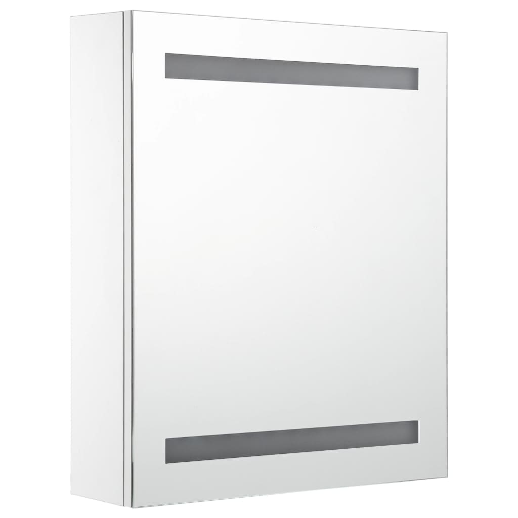 Badrumsspegel Spegelskåp LED 50x13,5x60 cm