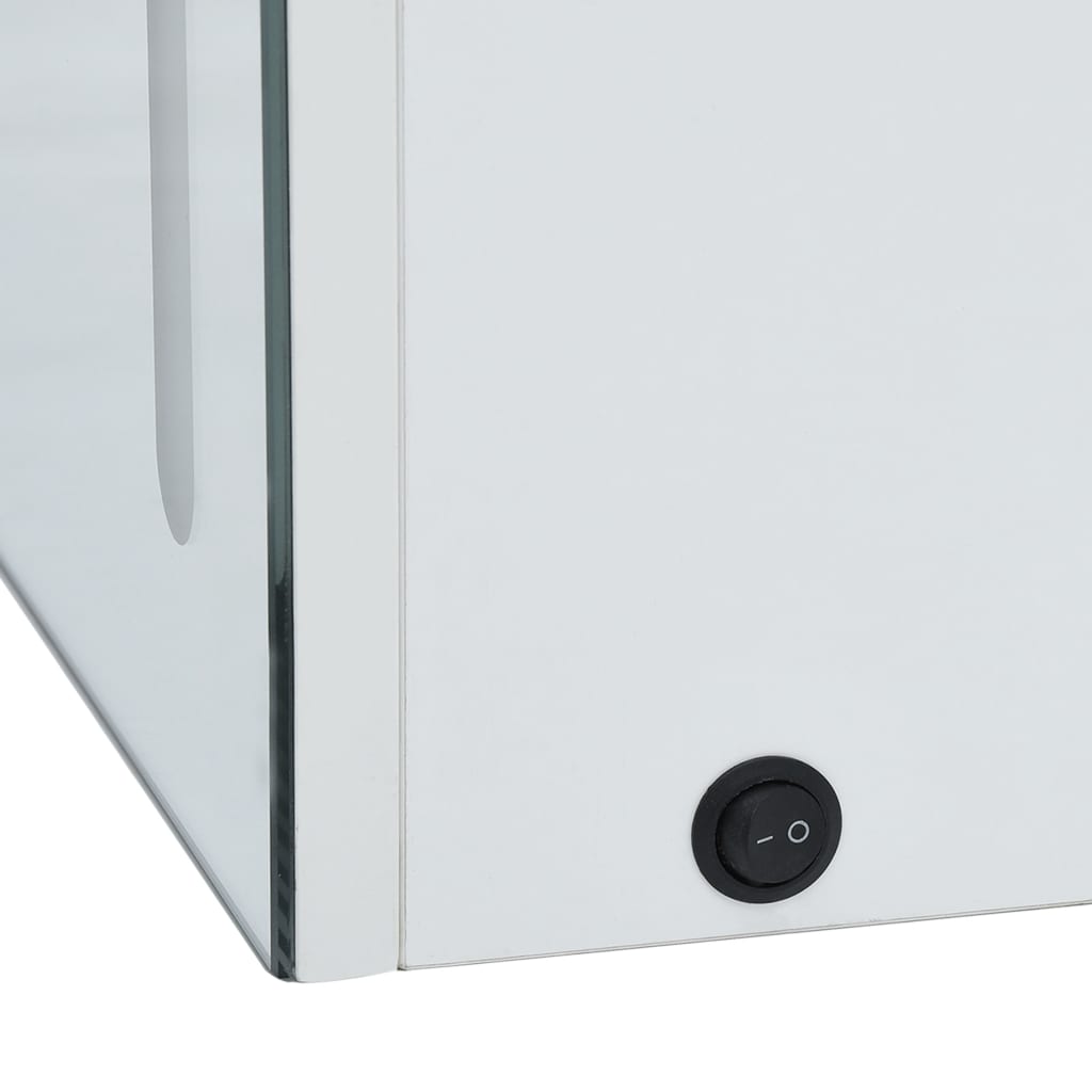 Badrumsspegel Spegelskåp LED 80x12,2x68 cm
