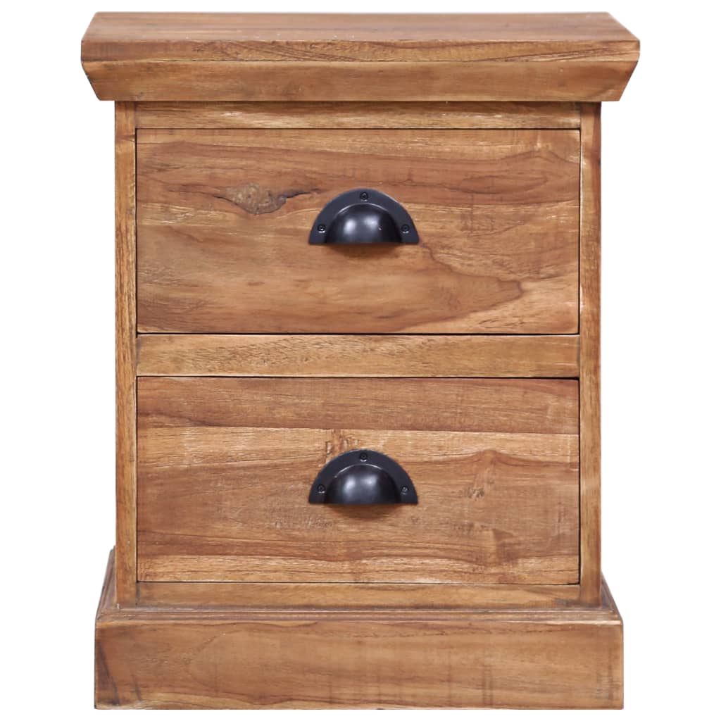 Sängbord Nattduksbord Trä 40x30x50 cm massiv teak