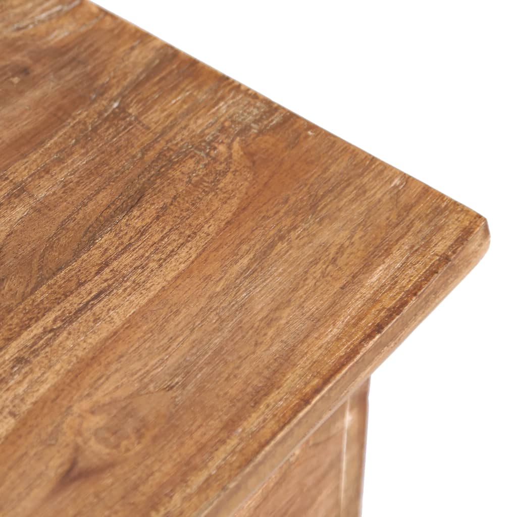 Sängbord Nattduksbord Trä 40x30x50 cm massiv teak