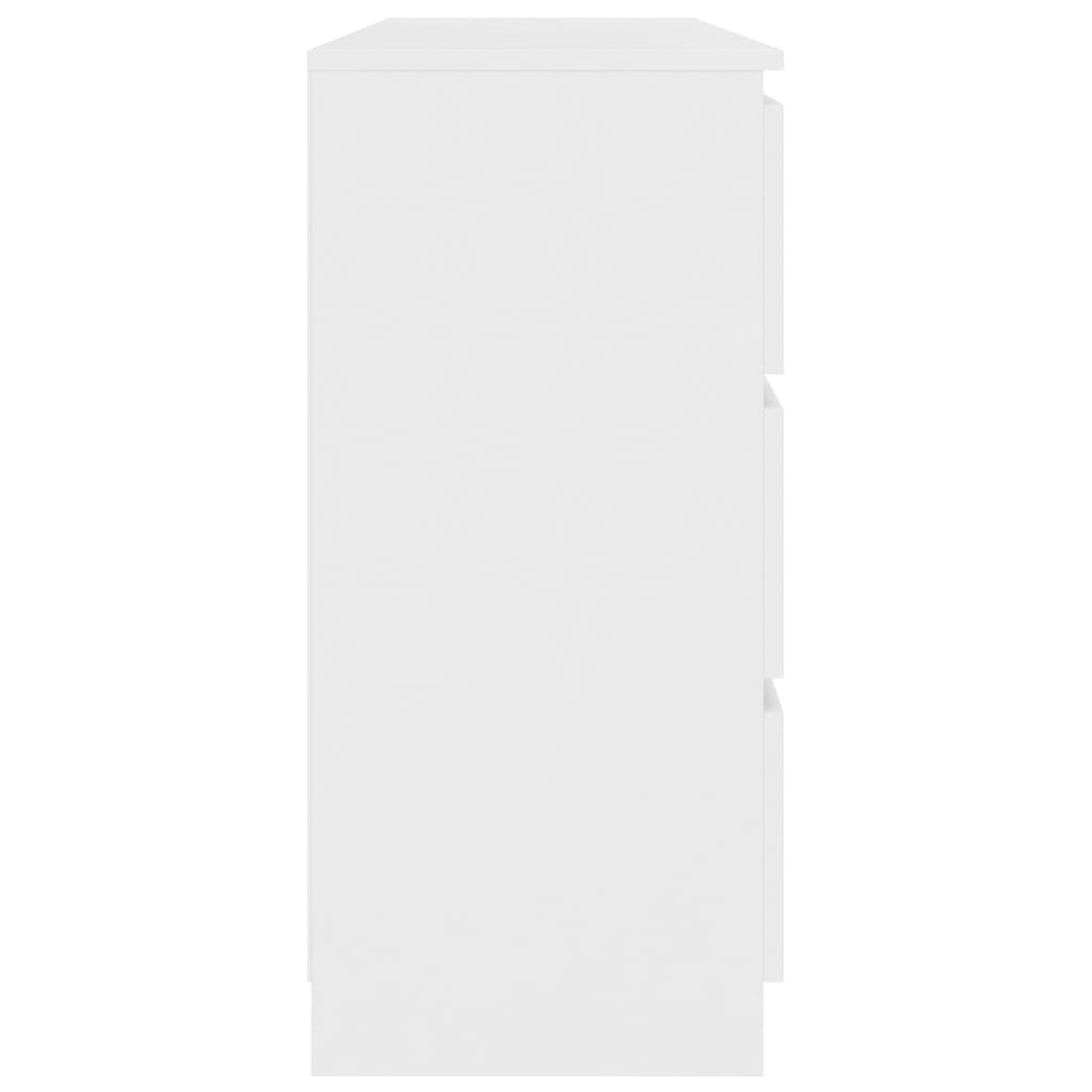 Skänk Vit 140x35x76 cm